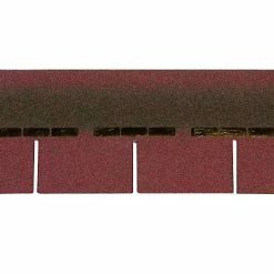 Castorama Bardeau Bitumé BTM Rouge 2,4m²