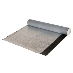 Castorama Chape Alu Toiture Adhésive BTM Noir 10 X 1 M