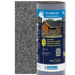 Castorama Feuille Bitumineuse Lizy Garden Roll Noir 50cm L.5 M