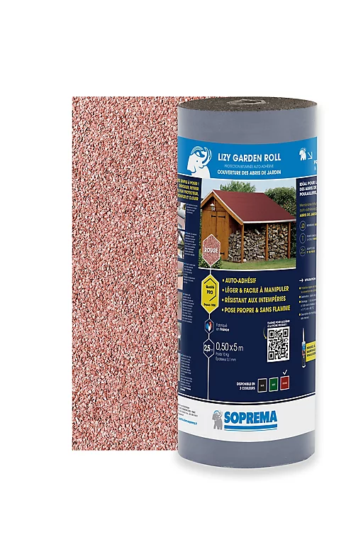 Castorama Feuille Bitumineuse Lizy Garden Roll Rouge 50cm L.5 M 3 Castorama Feuille Bitumineuse Lizy Garden Roll Rouge 50cm L.5 M