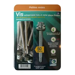 Castorama Lot De 50 Vis Autoperceuse Plaque Ecolina