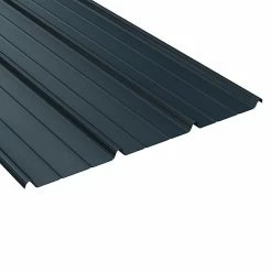 Castorama Plaque Acier Alizé Ardoise Bacacier - 300 X 85 Cm (vendue à La Plaque)