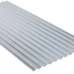 Castorama Plaque Acier Galvanisé Petites Ondes Bacacier - 200 X 90 Cm