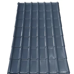 Castorama Plaque Pvc Imitation Tuile Française Renolit Tecno Imac La Francese Ardoise - 184 X 118 Cm