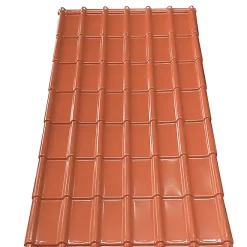 Castorama Plaque Pvc Imitation Tuile Française Renolit Tecno Imac La Francese Terre Cuite - 184 X 118 Cm