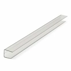 Castorama Profil C Polycarbonate Transparent 16 Mm L.2 M