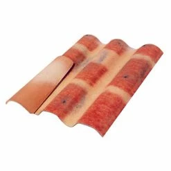 Castorama Sous Tuile Fibro Ciment Sierra Rouge 220 X 98 Cm